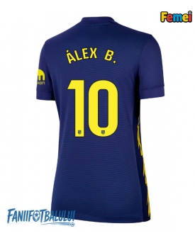 Atletico Madrid Alex Baena #10 Tricou Fotbal Replică 2025-26 Femei Deplasare
